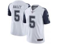 Nike Cowboys #5 Dan Bailey White Men Stitched NFL Limited Rush Jersey