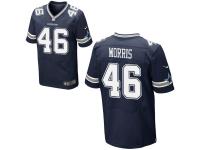 Nike Dallas Cowboys #46 Alfred Morris Elite Navy Blue NFL Jersey