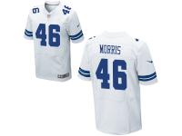 Nike Dallas Cowboys #46 Alfred Morris Elite White NFL Jersey