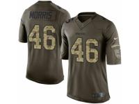 Nike Dallas Cowboys #46 Alfred Morris Green Men's Stitched NFL Limited Salute To Service Jersey