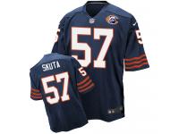Nike Dan Skuta Navy Blue Men's Jersey - NFL Chicago Bears #57 Throwback