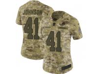 Nike Danny Johnson Washington Redskins Women's Limited Camo 2018 Salute to Service Jersey