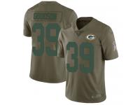 Nike Demetri Goodson Limited Olive Men's Jersey - NFL Green Bay Packers #39 2017 Salute to Service