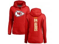 Nike Demetrius Harris Red Backer Women's - NFL Kansas City Chiefs #84 Pullover Hoodie