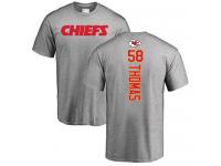 Nike Derrick Thomas Ash Backer Women's - NFL Kansas City Chiefs #58 Pullover Hoodie