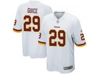 Nike Derrius Guice Game White Road Youth Jersey - NFL Washington Redskins #29
