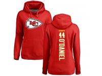 Nike Dorian O'Daniel Red Backer Women's - NFL Kansas City Chiefs #44 Pullover Hoodie