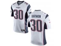 Nike Duron Harmon Game White Road Youth Jersey - NFL New England Patriots #30