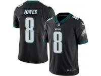 Nike Eagles #8 Donnie Jones Black Men Stitched NFL Limited Rush Jersey