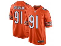 Nike Eddie Goldman Game Orange Alternate Men's Jersey - NFL Chicago Bears #91