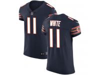 Nike Elite Kevin White Navy Blue Men's Jersey - Chicago Bears #11 NFL Vapor Untouchable Home