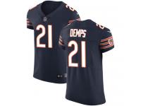 Nike Elite Quintin Demps Navy Blue Men's Jersey - Chicago Bears #21 NFL Vapor Untouchable Home