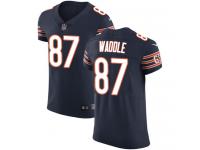 Nike Elite Tom Waddle Navy Blue Men's Jersey - Chicago Bears #87 NFL Vapor Untouchable Home