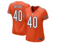 Nike Gale Sayers Game Orange Alternate Women's Jersey - NFL Chicago Bears #40