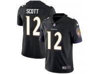 Nike Jaleel Scott Limited Black Alternate Youth Jersey - NFL Baltimore Ravens #12 Vapor Untouchable