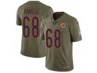 Nike James Daniels Limited Olive Youth Jersey - NFL Chicago Bears #68 2017 Salute to Service