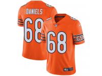 Nike James Daniels Limited Orange Men's Jersey - NFL Chicago Bears #68 Rush Vapor Untouchable