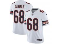 Nike James Daniels Limited White Road Men's Jersey - NFL Chicago Bears #68 Vapor Untouchable