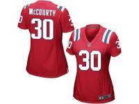 Nike Jason McCourty Game Red Alternate Women's Jersey - NFL New England Patriots #30