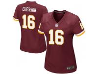 Nike Jehu Chesson Washington Redskins Women's Game Burgundy Team Color Jersey