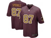 Nike Jeremy Sprinkle Washington Redskins Youth Game Burgundy Alternate Jersey