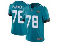 Nike Jermey Parnell Limited Teal Green Alternate Men's Jersey - NFL Jacksonville Jaguars #78 Vapor Untouchable