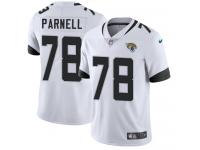 Nike Jermey Parnell Limited White Road Men's Jersey - NFL Jacksonville Jaguars #78 Vapor Untouchable