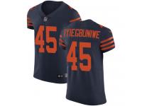 Nike Joel Iyiegbuniwe Elite Navy Blue Alternate Men's Jersey - NFL Chicago Bears #45 Vapor Untouchable