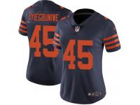 Nike Joel Iyiegbuniwe Limited Navy Blue Alternate Women's Jersey - NFL Chicago Bears #45 Vapor Untouchable