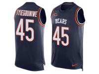 Nike Joel Iyiegbuniwe Navy Blue Men's Jersey - NFL Chicago Bears #45 Player Name & Number Tank Top