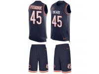 Nike Joel Iyiegbuniwe Navy Blue Men's Jersey - NFL Chicago Bears #45 Tank Top Suit
