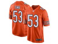 Nike John Timu Game Orange Alternate Youth Jersey - NFL Chicago Bears #53
