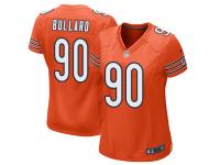 Nike Jonathan Bullard Game Orange Alternate Women's Jersey - NFL Chicago Bears #90