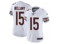 Nike Josh Bellamy Limited White Road Women's Jersey - NFL Chicago Bears #15 Vapor Untouchable