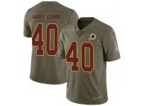 Nike Josh Harvey-Clemons Washington Redskins Youth Limited Green 2017 Salute to Service Jersey