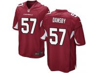 Nike Karlos Dansby Game Red Home Men's Jersey - NFL Arizona Cardinals #57