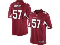 Nike Karlos Dansby Limited Red Home Men's Jersey - NFL Arizona Cardinals #57