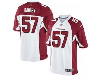 Nike Karlos Dansby Limited White Road Men's Jersey - NFL Arizona Cardinals #57