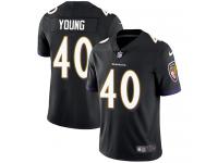 Nike Kenny Young Limited Black Alternate Youth Jersey - NFL Baltimore Ravens #40 Vapor Untouchable