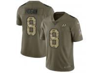 Nike Kevin Hogan Limited Olive Camo Youth Jersey - NFL Washington Redskins #8 2017 Salute to Service