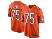 Nike Kyle Long Game Orange Alternate Youth Jersey - NFL Chicago Bears #75
