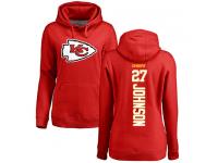 Nike Larry Johnson Red Backer Women's - NFL Kansas City Chiefs #27 Pullover Hoodie