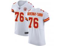 Nike Laurent Duvernay-Tardif Elite White Road Men's Jersey - NFL Kansas City Chiefs #76 Vapor Untouchable