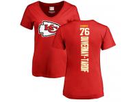 Nike Laurent Duvernay-Tardif Red Backer Women's - NFL Kansas City Chiefs #76 T-Shirt