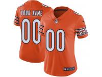 Nike Limited Orange Alternate Women's Jersey - NFL Customized Chicago Bears Vapor Untouchable