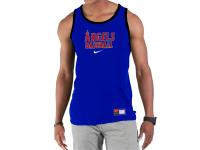 Nike Los Angeles Angels Home Practice Men Tank Top Blue