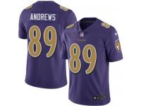 Nike Mark Andrews Limited Purple Youth Jersey - NFL Baltimore Ravens #89 Rush Vapor Untouchable