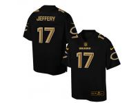 Nike Men NFL Chicago Bears #17 Alshon Jeffery Black Game Jersey