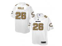Nike Men NFL Chicago Bears #26 Antrel Rolle White Game Jersey