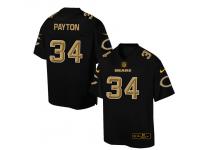 Nike Men NFL Chicago Bears #34 Walter Payton Black Game Jersey